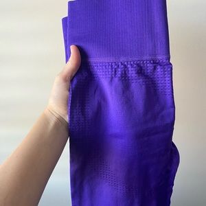 Purple Exercise Leggings